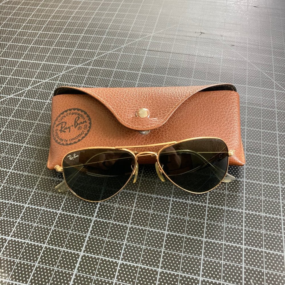 Ray-Ban Aviators Small Gold